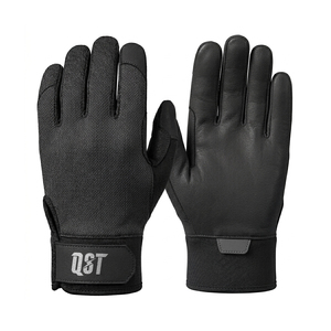 Guantes de Bateo de Béisbol para Zurdos QST, de Cuero Profesional para Adultos, con Cierre de Gancho y Bucle, Agarre Antideslizante, Palma Transpirable - Product Image 6
