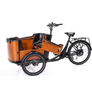 Vélo cargo électrique avec batterie longue autonomie, cadre robuste, assistance au pédalage et solution de livraison urbaine écologique - Product Image 1