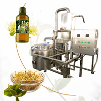 Machine de distillation automatique d'huiles essentielles pour la camomille, le chanvre, le gingembre, la vanille avec distillateur à vapeur électrique à l'alcool
