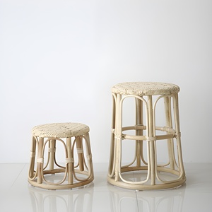 Tabouret intérieur et extérieur pour la maison, les hôtels, les restaurants, décoration en rotin, pour la décoration de café et de bar - Product Image 1