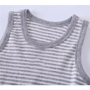 Camiseta sin mangas para niños, elegante y moderna, tela suave y ligera, perfecta para deportes, actividades al aire libre y uso diario, fábrica de ropa OEM, Bangladesh. - Product Image 3