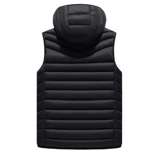 Gilet matelassé à capuche TurboDown pour homme, 550 Fill Omni Heat, léger, sans manches, isolant, pour l'hiver - Product Image 2