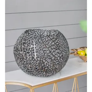 Premium Handmade Gold Finish Flower Vase Decorative Floral Holder for Residential Hospitality Commercial Luxury Lifestyle - Product Image 4