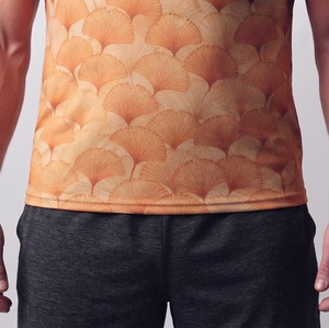 Camiseta de verano de rendimiento avanzado para hombre, tela de primera calidad, tacto suave, transpirable, estilo urbano. - Product Image 6
