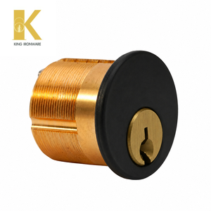 Serrure à mortaise cylindrique standard américaine 25 mm, gorge de clé SC, bronze huilé, logo OEM personnalisé, usage commercial et résidentiel, 5 broches ANSI - Product Image 3