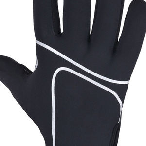 Guantes GAA Gaélicos Negros Hechos en Pakistán para Deportes de Invierno al Aire Libre, Transpirables, con Agarre de Látex Alemán, Correa Ajustable para la Muñeca con Cierre de Gancho y Bucle - Product Image 3