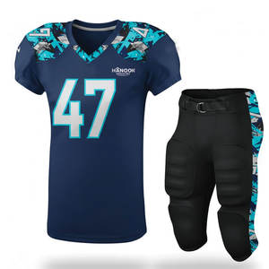 Uniforme de Fútbol Americano de Corte Atlético, Material Elástico Ligero Diseñado para Máxima Movilidad, Velocidad y Comodidad del Jugador - Product Image 1