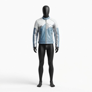 Vestes en cuir ajustées pour hommes, nouvelle collection automne, style élégant, en cuir de qualité supérieure, manteaux d'extérieur en cuir tendance, vente directe - Product Image 1