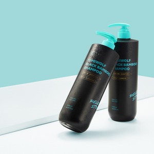 [TOMIWOLF] <b>Black</b> Bamboo <b>Shampoo</b> Korean Cosmetics Menthol Cooling Oily Scalp Cleansing <b>Hair</b> <b>Shampoo</b> <b>for</b> Men - Product Image 1