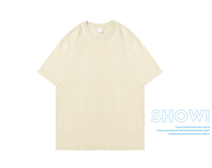 เสื้อยืดคอกลมแขนสั้นผ้าฝ้ายทรงปกติสำหรับผู้ชาย พิมพ์ลายการ์ตูน สปอร์ต ผ้าเจอร์ซีย์ถักย้อมเส้นด้ายยาว ระบายอากาศได้ดี - Product Image 1