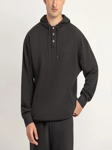 Sudadera con Capucha de Tela Acolchada de Primera Calidad OEM para Hombre, Sudadera de Algodón, Venta al por Mayor, Personalizada con Impresión Puff, Bordado de Logotipo - Product Image 4