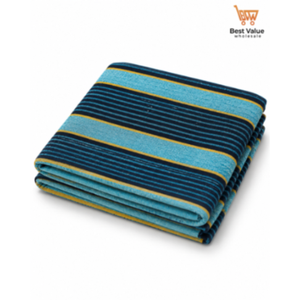 Alfombra Moderna de Lana a Rayas Clrd de 60x90 Pulgadas, Paquete de 2 Alfombras Tejidas para Uso en el Hogar y Hoteles, para Decoración de la Sala de Estar - Product Image 1