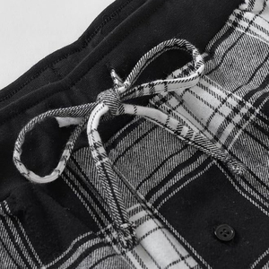 Pantalones de pijama a cuadros de franela para hombre, cómodos, de alta calidad, color personalizado, corte relajado, ideales para dormir y descansar. - Product Image 4