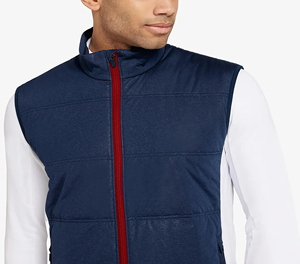 Veste de golf pour homme, légère, respirante, avec fermeture éclair sur le devant - Product Image 5