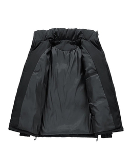 Chaqueta Cortavientos para Hombre, de Lona de Alta Calidad, Impermeable, Transpirable, Ecológica, con Cuello Alto, para Otoño e Invierno, a la Moda - Product Image 6