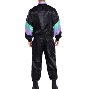 Custom Manufacturer High Quality Streetwear Solid Color Windbreaker <b>Tracksuits</b> Set New Arrival Men Windbreaker Set - Product Image 2