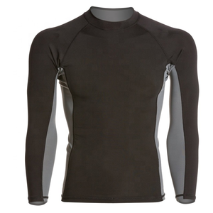Maillot de bain anti-UV personnalisé à col montant pour homme, protection UPF 50, nouvelle collection, vente chaude - Product Image 4