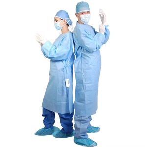 Bata de paciente personalizada para hospital, bata de examen médico, desechable y reutilizable, ropa para pacientes sanitarios, bata de enfermería para clínica - Product Image 4