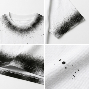 Premium Quality Men's Vintage <b>Spray</b> Print Tee Durable Stitching Summer Active Wear Supplier Factory Export Price - Product Image 6