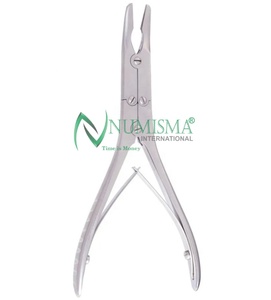 Pinzas Ruskin Liston para cortar huesos, de acero inoxidable, instrumento quirúrgico ortopédico manual, certificado CE Clase I, en venta. - Product Image 4