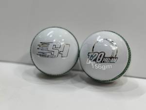 Balles de cricket d'entraînement pour hommes, taille 156 g, couleur rouge, blanc, rose - Product Image 3