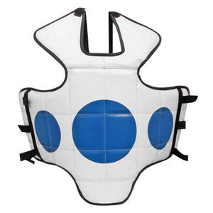 Protège-poitrine pour hommes de qualité supérieure, nouvelle arrivée, cuir véritable, écologique, respirant, protection corporelle pour le kick-boxing et la boxe - Product Image 3