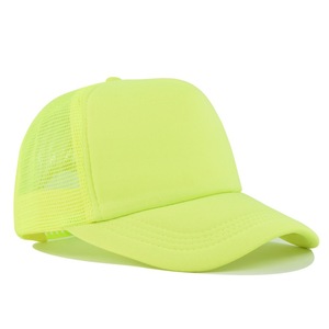 High Quality Blank Trucker Cap Custom Plain Mesh Hat Wholesale Polyester Embroidered <b>Foam</b> Trucker Hats - Product Image 1