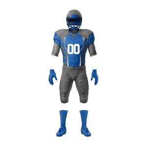 Custom Design American Football Uniforms for Team <b>Wear</b> Quick Dry High Quality Loose Fit Men Women American Football Uniforms - Product Image 2