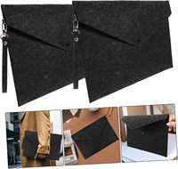 Organizador de Archivos, Bolsa para Recibos, Carpeta de Oficina, Bolsa de Fieltro para Archivos, Bolsa con Botón para Archivos, Sello para Documentos