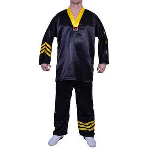 Uniformes de Karate y Kickboxing Personalizados OEM 2026 de Alta Calidad Hechos de Algodón y Poliéster, Proveedor y Conjuntos de Kickboxing Freestyle con Cuello en V - Product Image 3