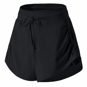 Shorts de sport décontractés d'été pour femmes, couleur unie, pour la course, le basketball, la taille haute, respirants, séchage rapide, pantalons de yoga - Product Image 1