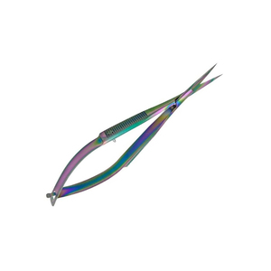 Ciseaux à ressort multifonctionnels pour extensions de cils et sourcils, prix d'usine, lame en acier inoxydable, pointe acérée, prix compétitif - Product Image 5