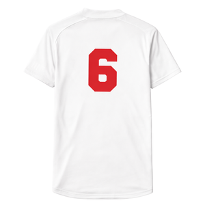 Youth Attain Two <b>Button</b> Custom Baseball Jersey Lightweight Polyester Team Uniform Sports <b>Shirt</b> OEM Wholesale Supply - Product Image 2