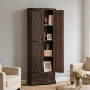 Mobili da Cucina Marroni, Armadietti Portaposate per Soggiorno - Product Image 2