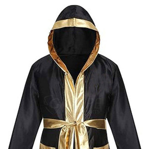 Robe de boxe à marque privée, tissu premium 100% polyester, vêtements de sport légers, fabricant en gros - Product Image 3