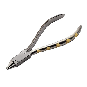 Alicates Ortodónticos Tipo Pico de Pájaro con Insertos de Carburo de Tungsteno para Doblar Alambres y Formar Cierres, Instrumento Dental - Product Image 3