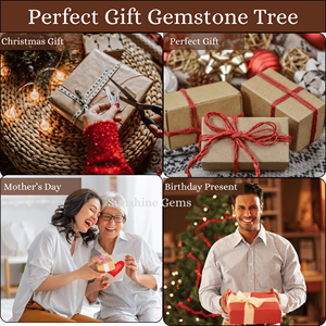 Árbol de la Vida de Cristal de Amatista al por Mayor con Alambre de Cobre, Piedras Curativas de Gemas, Árbol de Cristal para Decoración del Hogar - Product Image 6