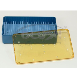 Medical 24x15 Cm Microvascular - Surgical Instrument Disinfection / Sterilization Container By <b>Blush</b> Surgical - Product Image 1