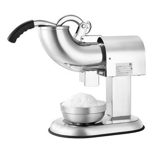 Macchina Elettrica per Ghiaccio Tritato a 4 Lame, 440 libbre all'ora, Interamente in Acciaio Inossidabile, con Ciotola per Coni di Neve - Product Image 6