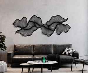 Espejo de Pared Islámico Moderno con Marco, Color Personalizado, Decoración Grande para el Hogar, Caligrafía Árabe Musulmana, Madera MDF y Hierro, 12 mm de Grosor - Product Image 1