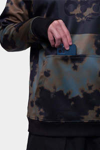 Custom <b>Waterproof</b> Men Ski Hoodie Camouflage Snowboarding Sweatshirt Thermal Fleece Windproof Winter Outdoor Pullover Apparel - Product Image 6