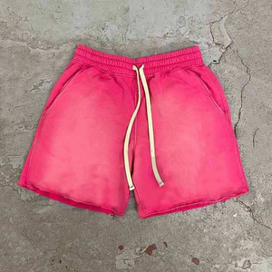 Casual Vintage Acid Wash <b>Shorts</b> Suitable For Summer Wear And Travel Use - Product Image 2