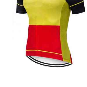 Ensemble de maillots de cyclisme en polyester 100% respirant, léger, écologique, anti-UV, pour grossistes, avec logo personnalisé OEM - Product Image 5