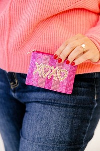 Porte-monnaie papillon fait main en perles, pochette zippée brodée de perles colorées, petit sac portefeuille bohème - Product Image 4