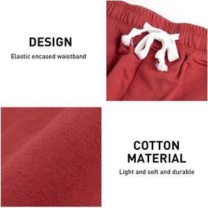 Shorts de sport décontractés pour hommes OEM/ODM, séchage rapide, tissu respirant, grande taille, coton/polyester - Product Image 6