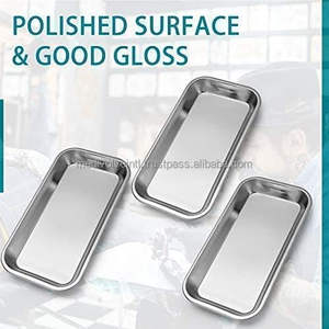 Bandeja Quirúrgica Manual de Acero Inoxidable con Certificación CE (Juego de Instrumentos) para Uso Médico, Dental y de Laboratorio, Proveedor Mayorista OEM ODM - Product Image 3