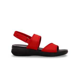 <b>Red</b> Formal <b>Heeled</b> Sandal PU0199 - Product Image 3
