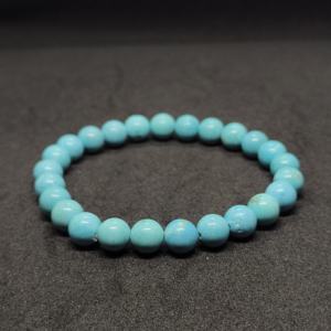 Wholesale High Quality Natural Amazonite Gemstone Bead Healing Energy Stretch Stone <b>Bracelet</b> for Gifts - Product Image 1