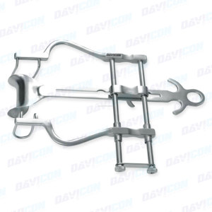Écarteurs abdominaux Balfour avec lames centrales, ouverture maximale - Product Image 5