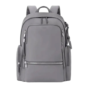 Mochila Deportiva Clásica de Cuero Genuino Transpirable con Cierre de Cremallera, Bolsillo Frontal, Unisex, Respaldo Suave, Capacidad de 24L, para Uso en la Oficina - Product Image 3